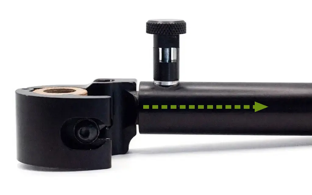 Snap-pin locked in place